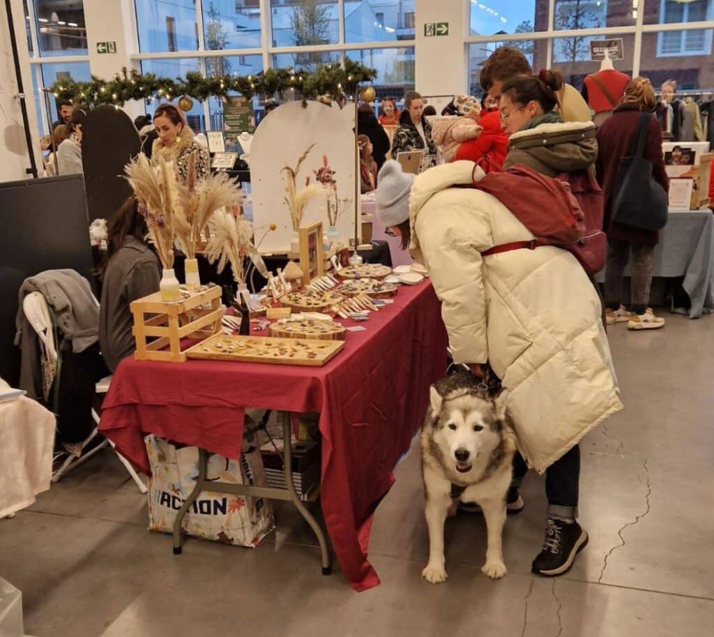 marché créateurs cadeaux de Noël