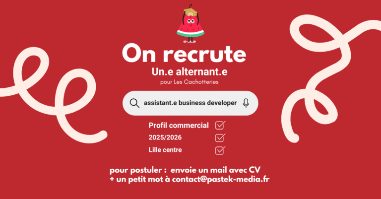 On recrute notre futur.e alternant.e, pour Les Cachotteries !